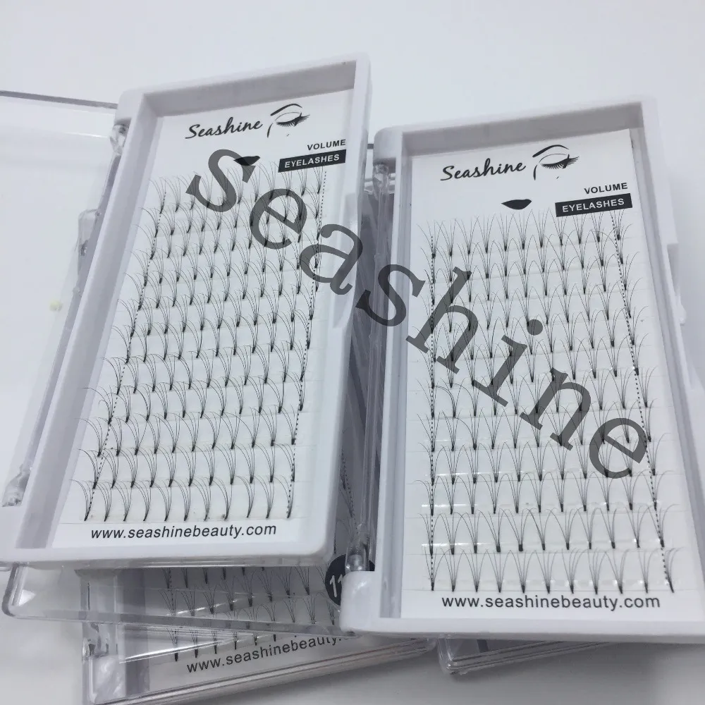 Best Sell 4D Russian Volume Eyelashes Extension Individual Eyelash Pre Made Fans Short Stem Lashes Factory Cheap