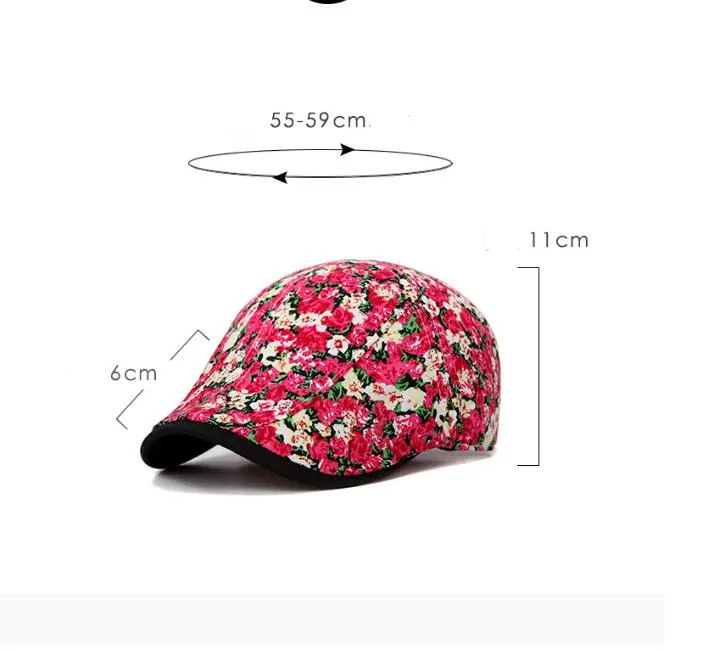 New Cotton Newsboy Cap Men Women Octagonal Hat Navy Solid Spring Vintage Newspaper Caps New Korean Painters Beret