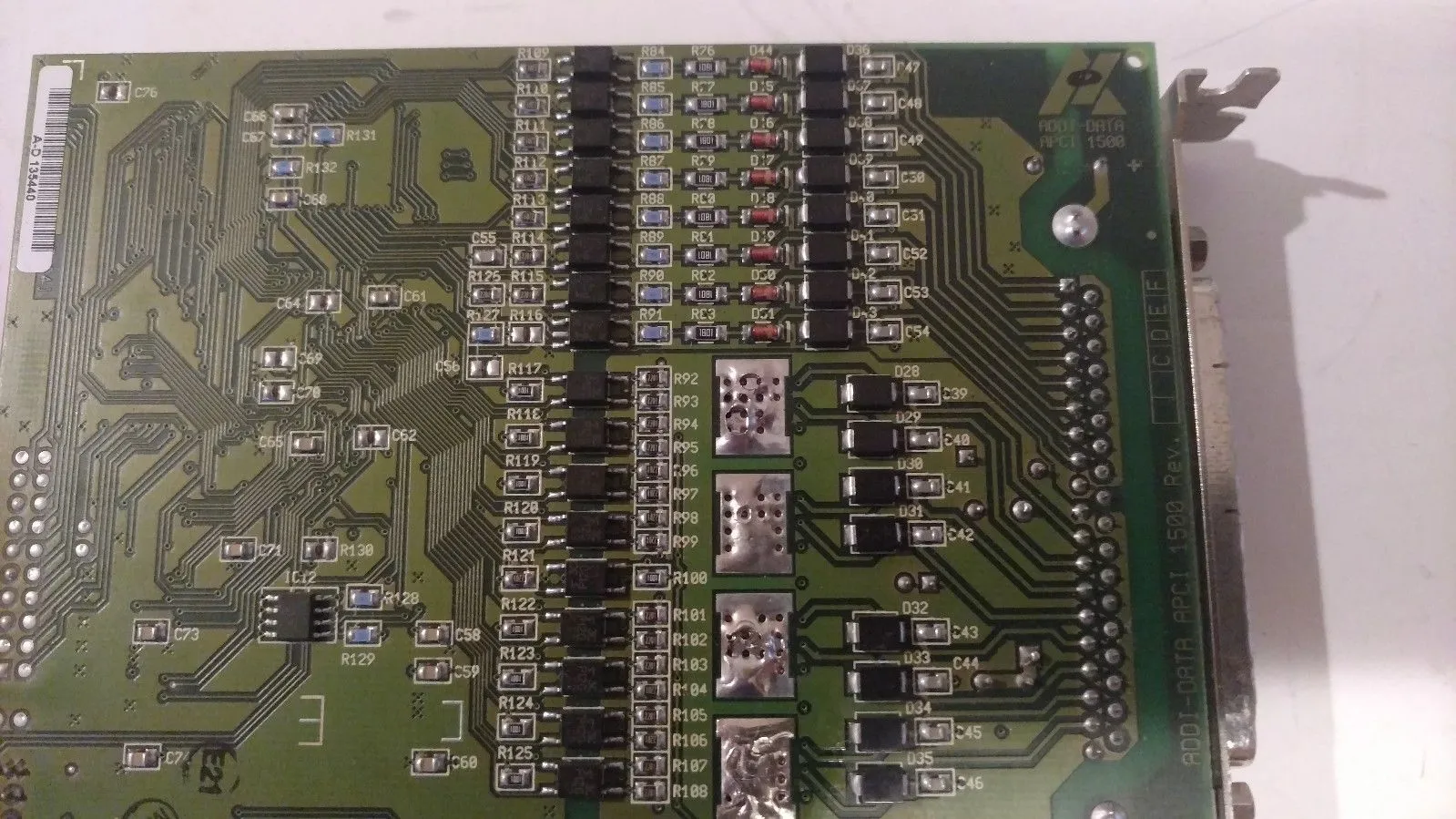 Industriell utrustningskort Addci-data PCI 32 Digital I / O Board APCI1500 APCI-1500