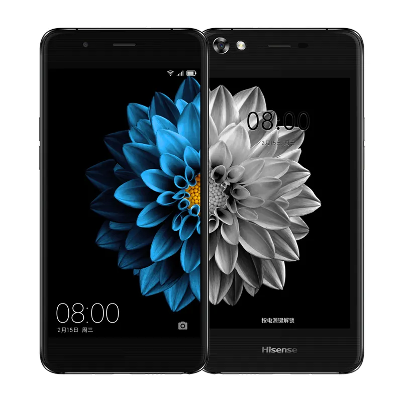 Téléphone portable d'origine Hisense A2 4G LTE 4 Go de RAM 64 Go de ROM Snapdragon 430 Ocra Core Android 5,5 pouces 16MP ID d'empreinte digitale OTG Smart Mobile Phone