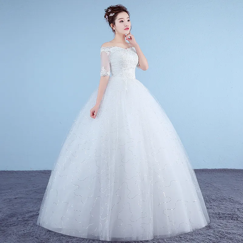 Vestidos de 2025 novia sencillos 2018
