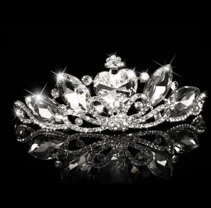 Nowa biżuteria ślubna suknia ślubna Akcesoria Moda Bride Crown Tiara