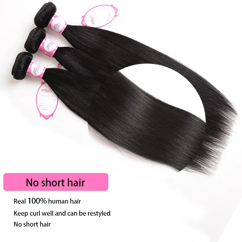 Indian Virgin Haar-gerade 4 Bundles 30-Zoll-8A Rohboden Indian Glattes Haar Weave Bundles 100% Inder gerade Menschenhaar-Extensions