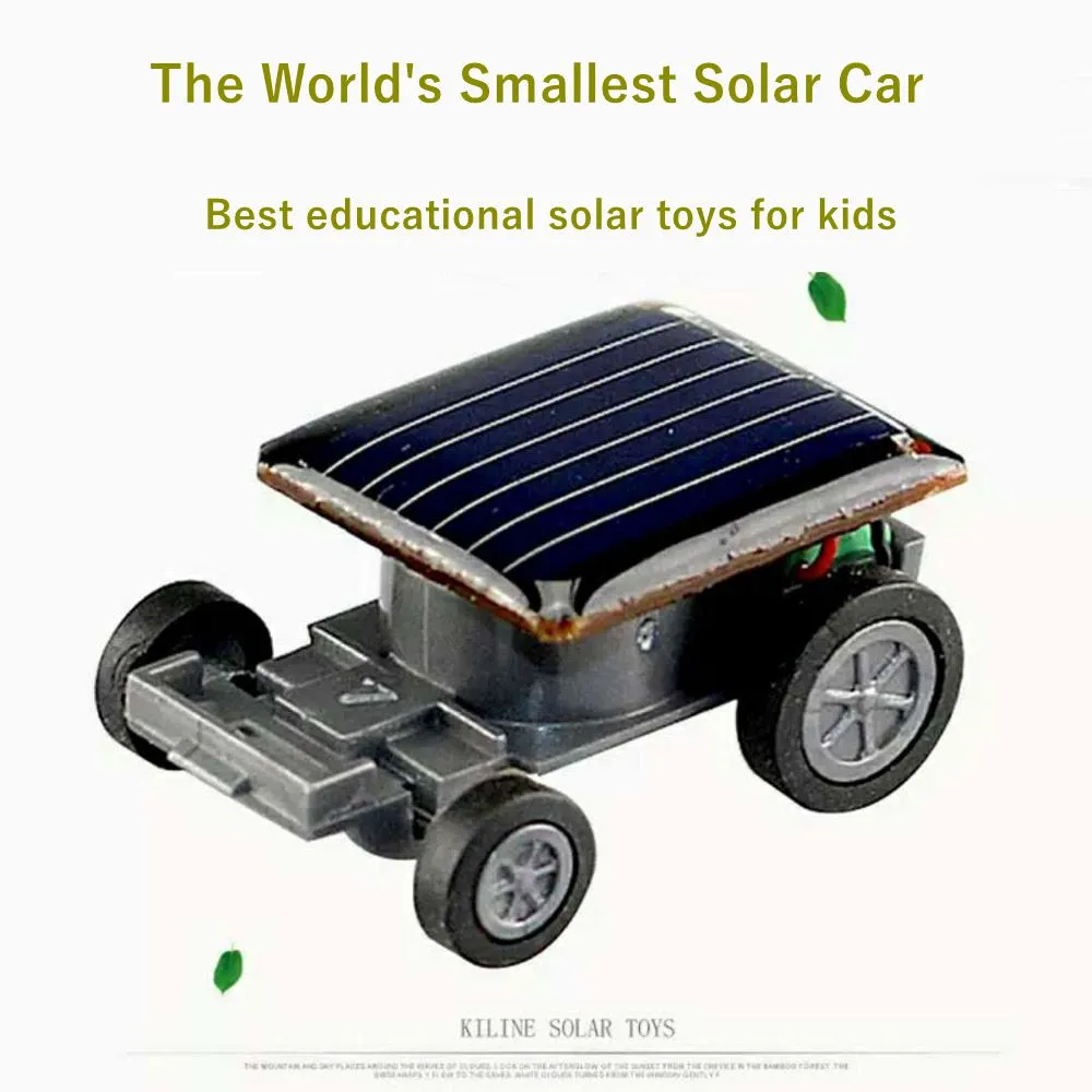 Solarauto Mini Kinder Spielzeug Welten Kleinste Solar Power Energie Racing  Car Solar Pädagogisches Spielzeug Für Kinder Kindergeburtstag Geschenk Von  1,39 €