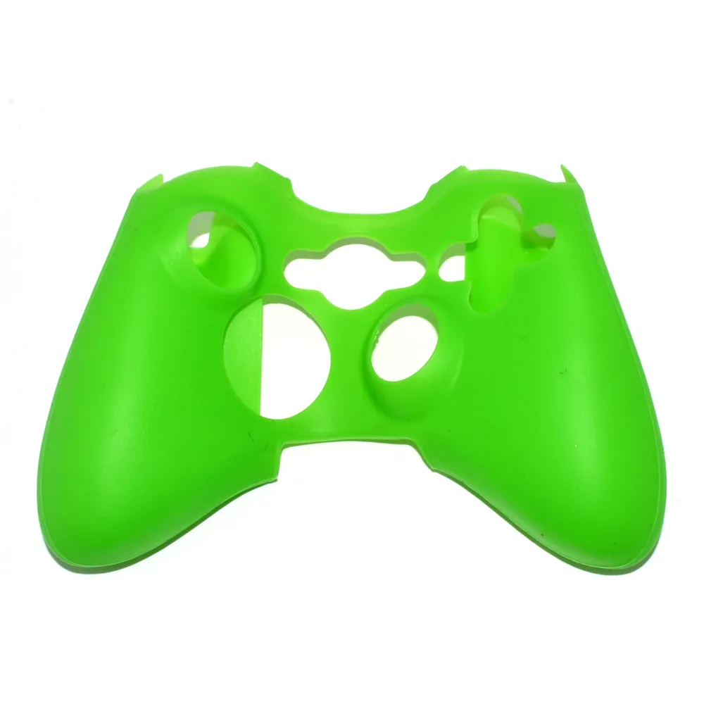 Housse de protection en silicone souple pour contrôleur Xbox 360, coque en caoutchouc, protecteur de manette de jeu Xbox360 DHL FEDEX EMS LIVRAISON GRATUITE
