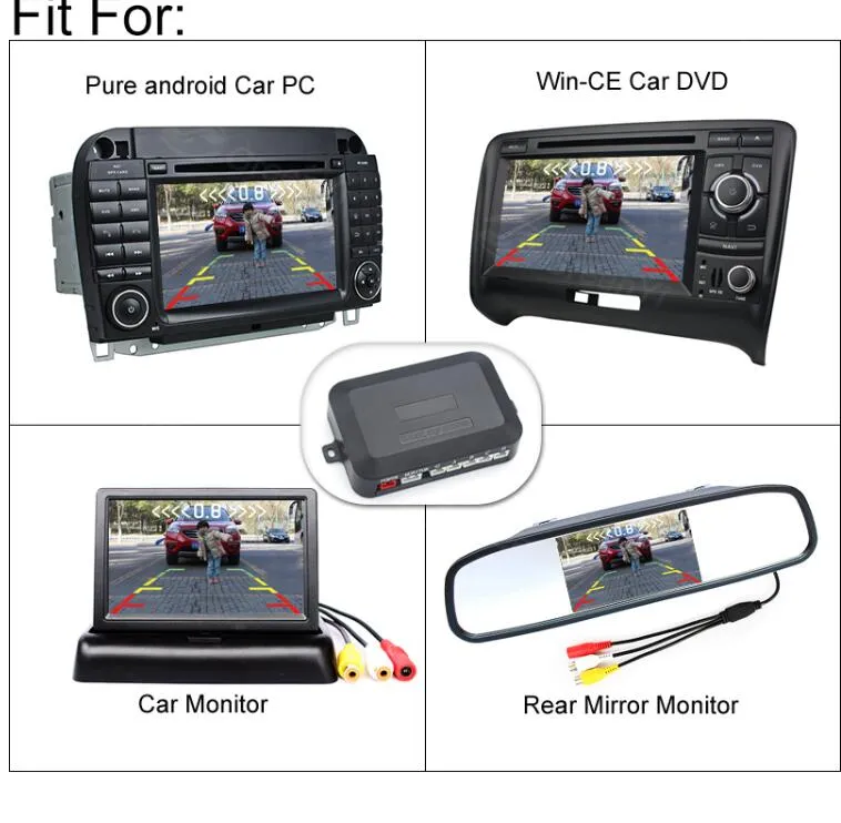 Car Parking Sensors Reverse Backup Radar System Assistance Original Flat Sensors Car Parking Sensors Reverse Backup Radar System Assistance Original Flat Sensors