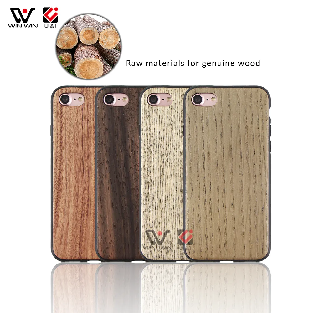 Scratch Resistant Phone Cases For iPhone 7 8 Plus 11 12 Pro X XR XS Max Back Cover Shell Shockproof Wood TPU Custom LOGO Pattern 2021