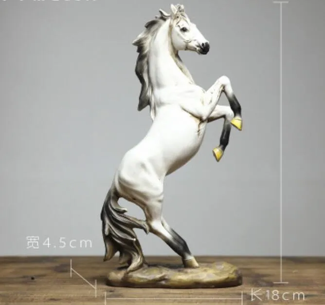 創造的な樹脂馬の置物の家の装飾工芸品部屋の装飾物オブジェクト