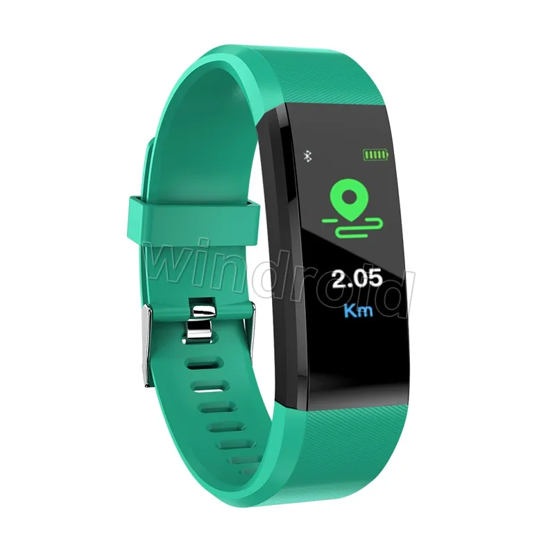 New color screen smart bracelet watch 115 plus hotsell