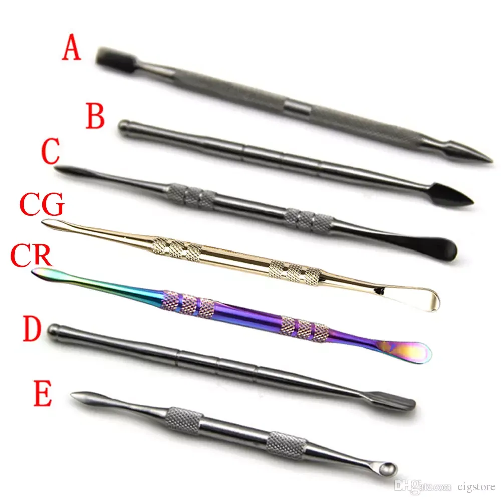 High quality wax dabber tool e-Cig Accessories vax atomizer stainless steel dab tools titanium nail dabber for dry herb vaporizer pen shovel