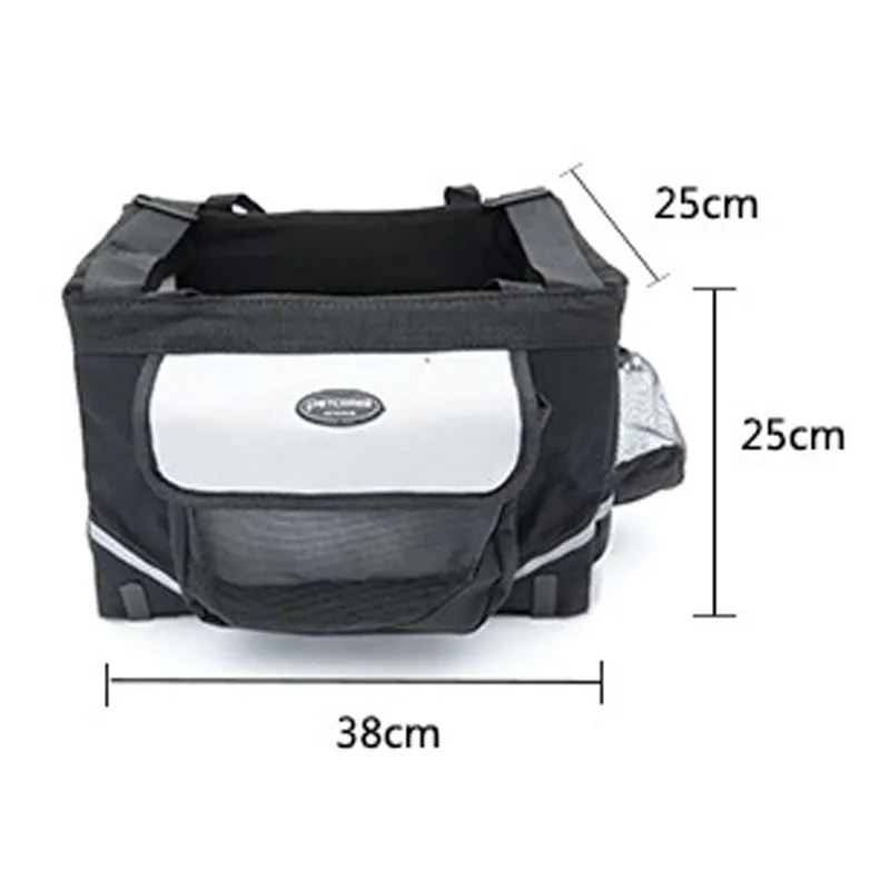 Pierre portable pour animaux de compagnie Panier de porte-vélos Puppy Chien Chat Cat Travel Vice Carrier Sac pour petit chien Produits ACCESSOIRES DE VOYAGE293U