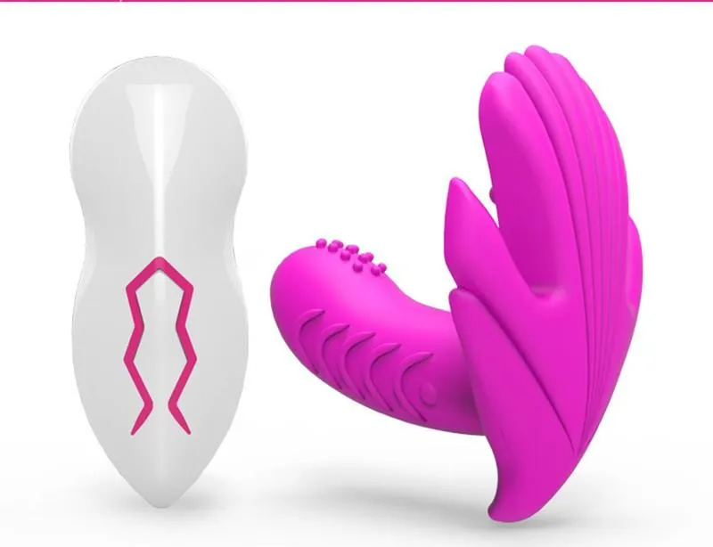 2017 El más nuevo USB cargado masturbación femenina usable remoto mariposa vibrador bragas adultos juguete erótico productos sexuales para mujeres