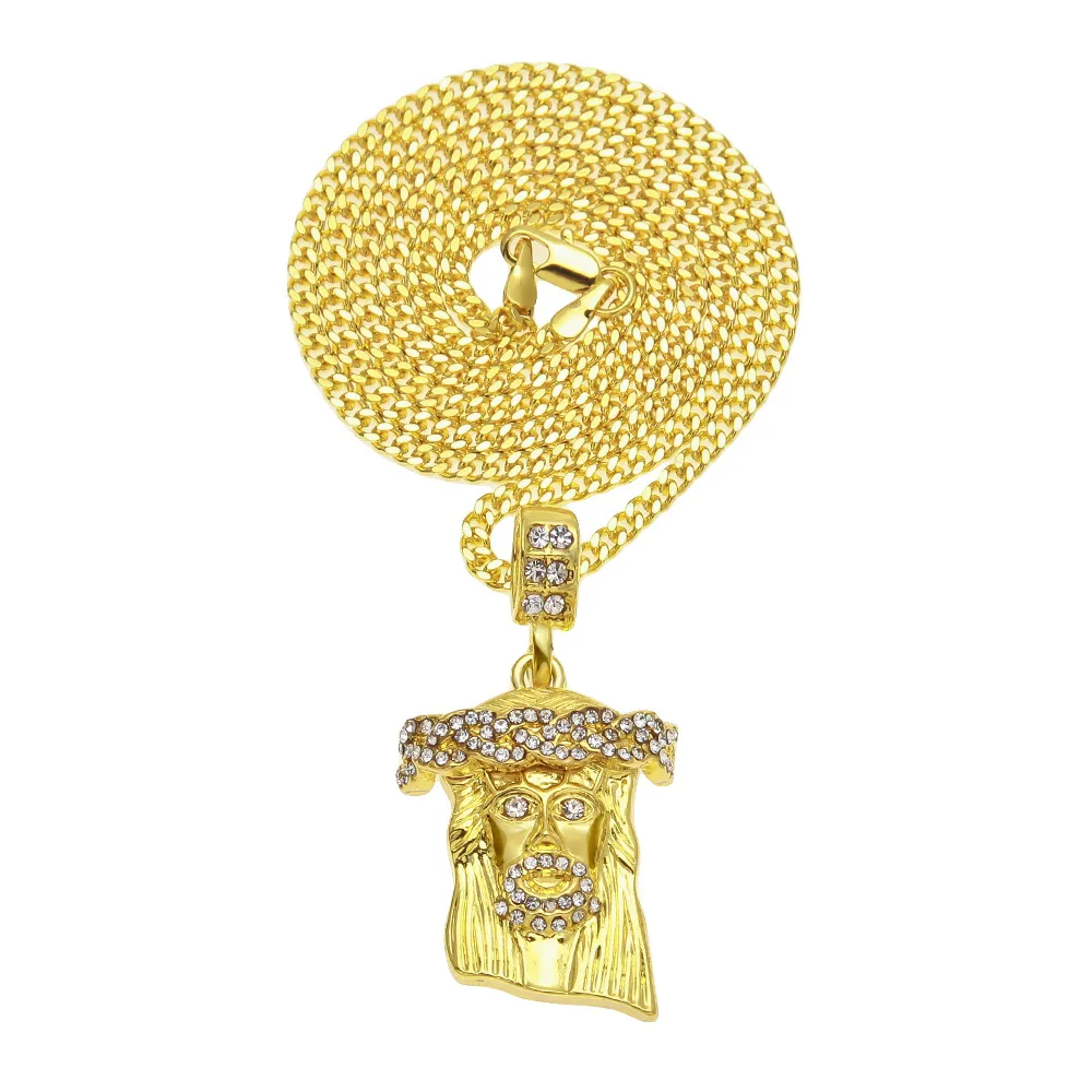 Nouveaux colliers de mode vierge marie pour femmes/hommes bijoux 18K plaqué or véritable mère de dieu croix colliers pendentifs