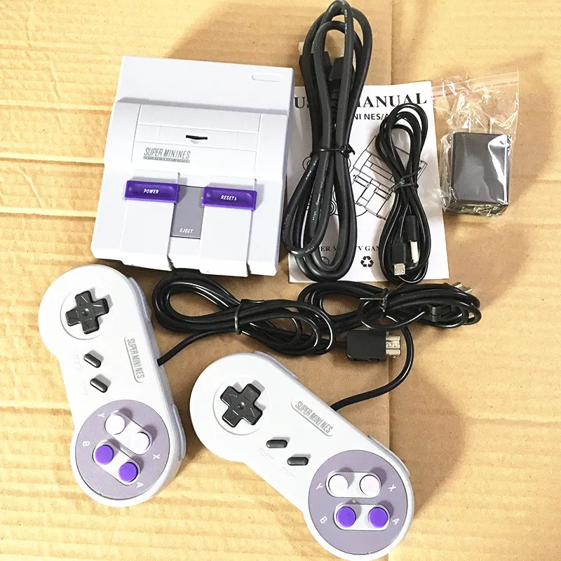 Super HD Mini NES TV 게임 콘솔 지원 TF 카드 다운로드 게임은 30 게임 게임 NES 비디오 게임 콘솔을 저장할 수 있습니다.