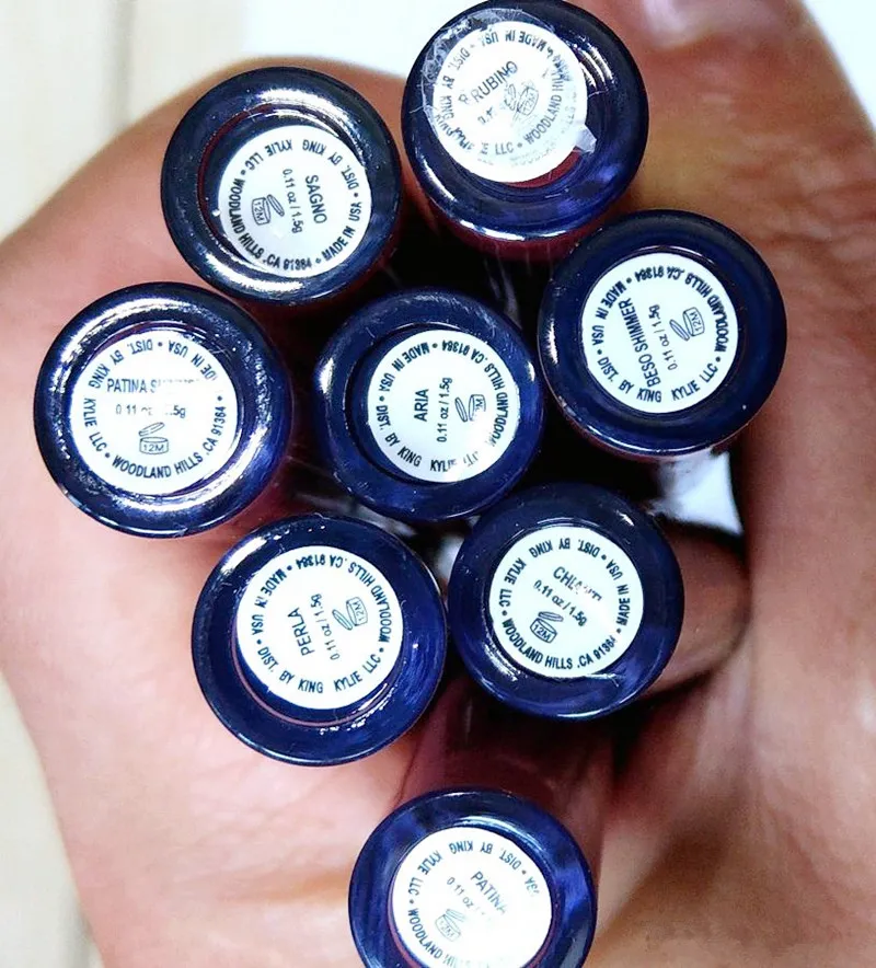 I StockMakeup Starstudded Eight Liquid Lipstick Set 8st Box Långvarig krämig Shimmer Liquid Lipstick Hög kvalitet av Epac2906638