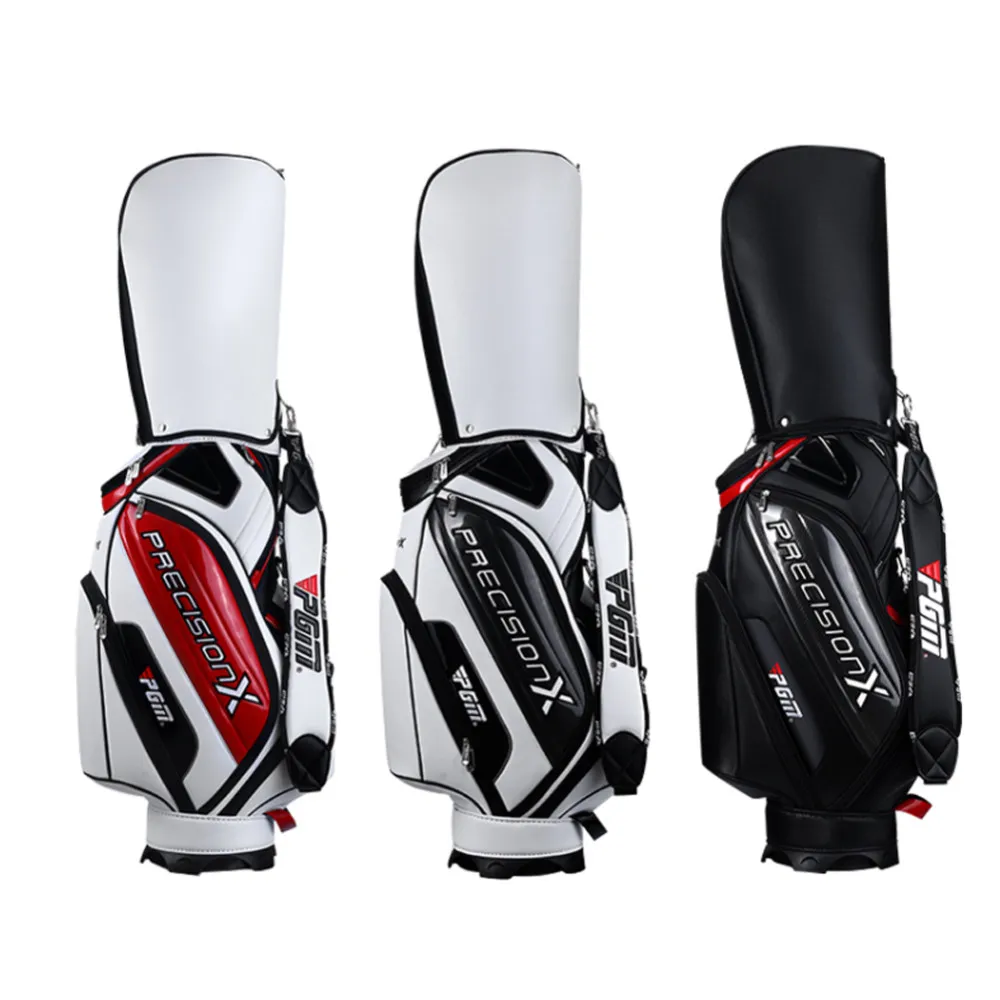 Standardowe torby wózki golfowe PU Golf Carry Bag Kluby golfowe Torba --- może przechowywać więcej niż 13 sztuk na dużej pojemności