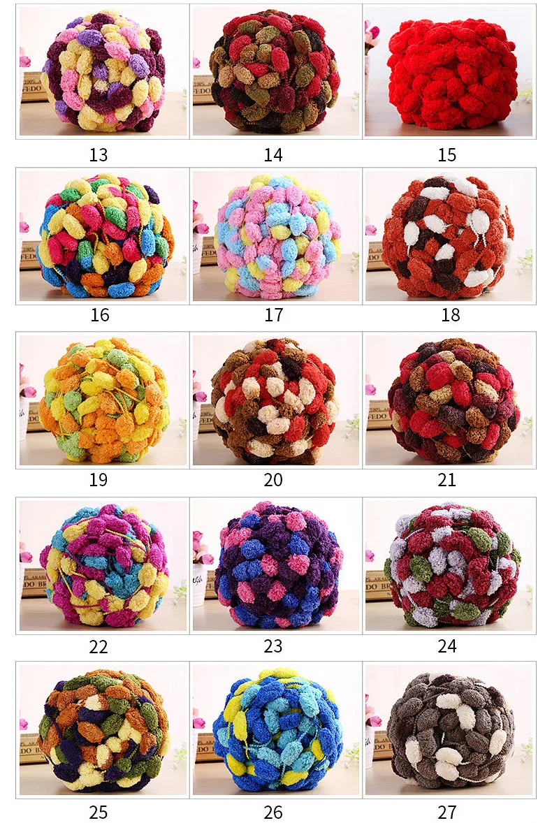 130g/ball natural soft scarf acrylic cotton yarn weave thick yarn for knitting crochet yarn wholesale thread