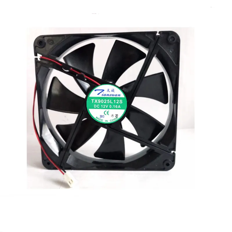 New TX9025L12S 9cm 90mm DC 12V 0.16A 90*90*25mm Axial Computer Case ...