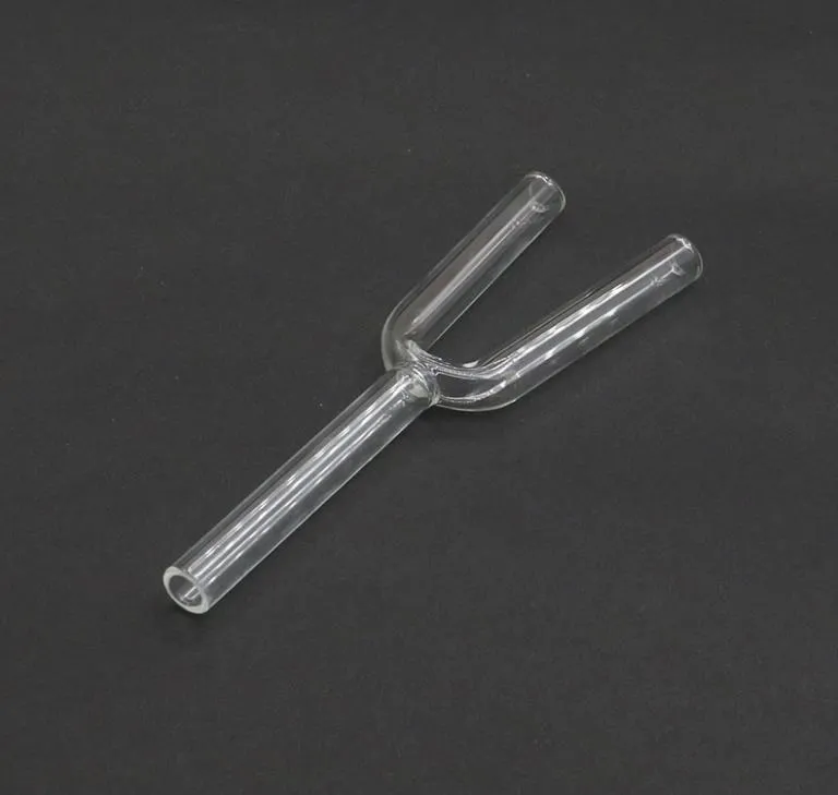 Tubo di vetro a forma di U Tubo di metallo argento nuovo tubo di metallo