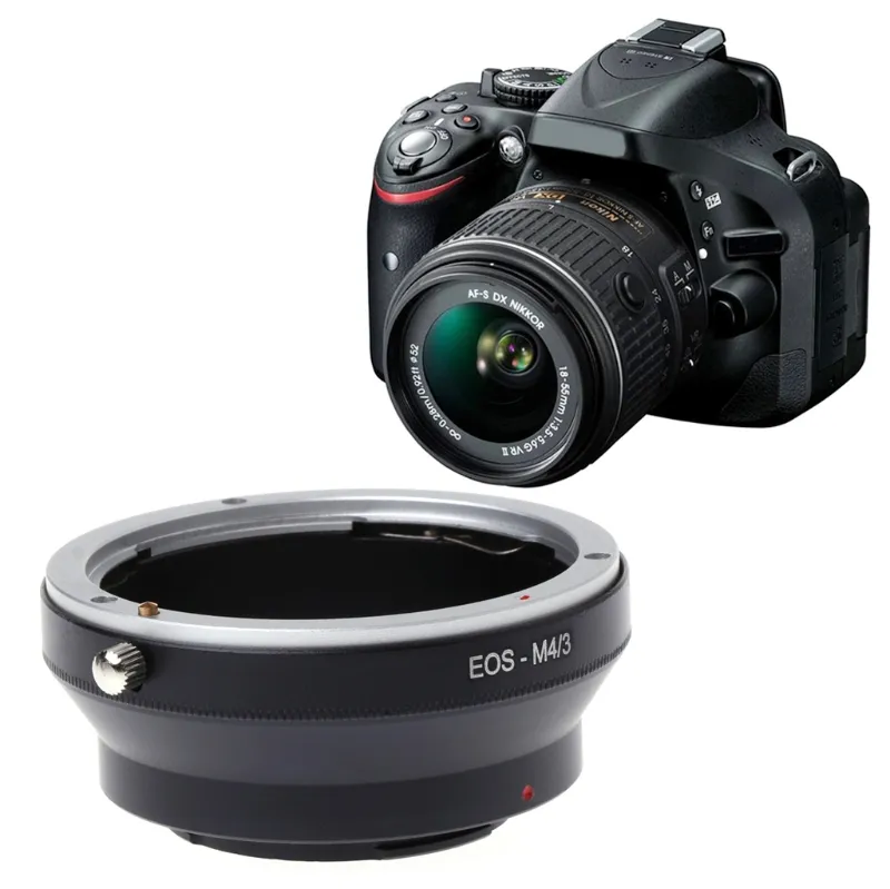 M4 / 3 Canon EOS EF Için Montaj Adaptörü Halkası Olympus Panasonic Yeni Montaj Lens Için
