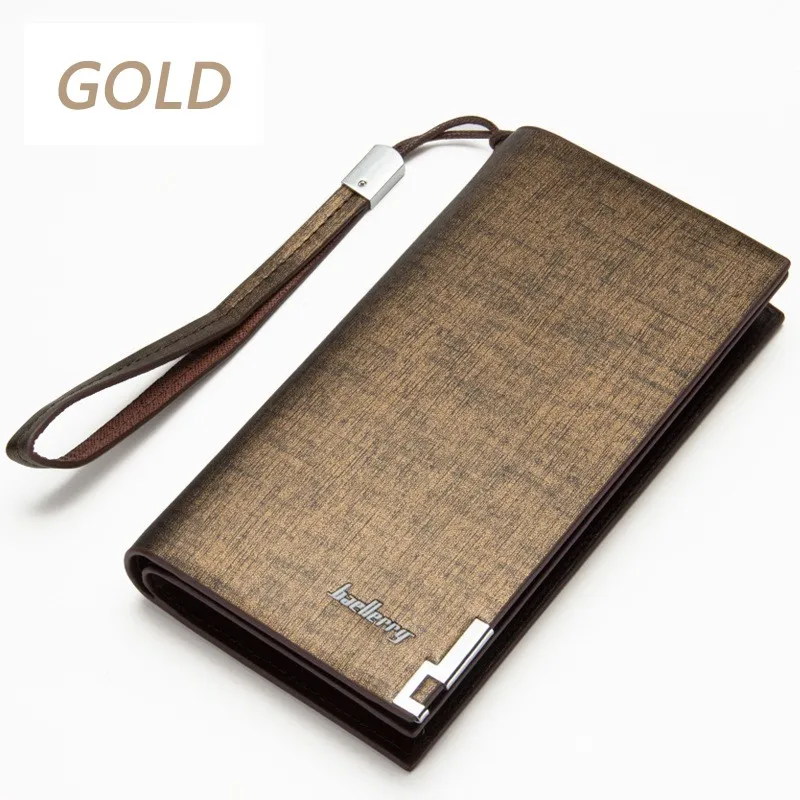 Men Wallets Classic Long Style Card Holder Male Purse Quality