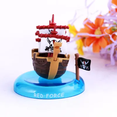Anime One Piece Luffy THOUSAND SUNNY figura juguetes ensamblaje barco  modelo pirata barco decoración regalos coleccionables