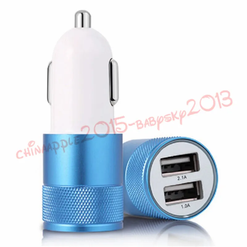 Auto Ladegerät Dual 2 USB Port Universal USB Auto Ladegerät Kabel Adapter Für iphone 4 5 6 7 plus für samsung s3 s4 s5 s6 s7 s8 mp3 gps