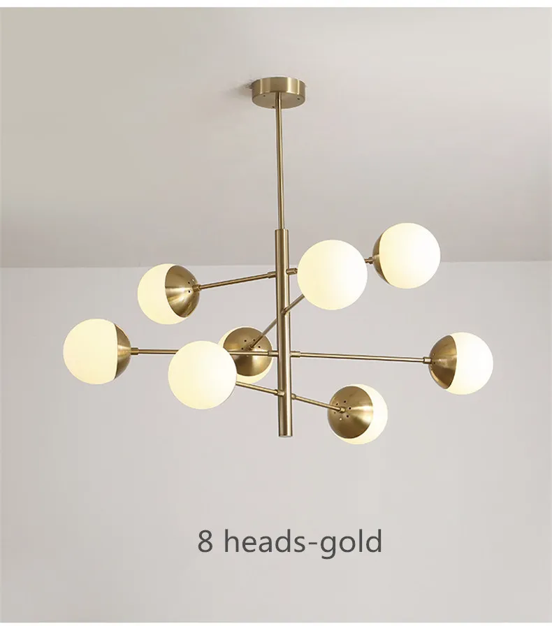 Modern Loft Molecular Glass Ball Chandeliers With Led Chandelier 8 10 12 Heads For Villa Hotel And Hall Decor From Zidoneled 205.03 DHgate.Com