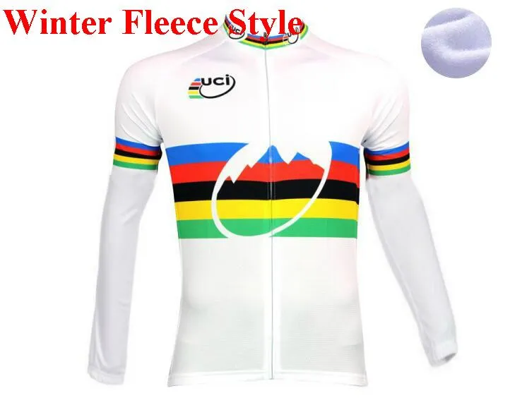 2019 UCI Banesto Winter Thermal Fleece Man Cycling Jersey Ciclismo Ropa 자전거 자전거 자전거 긴 슬리브 스포츠웨어 사이클링 의류 5746278