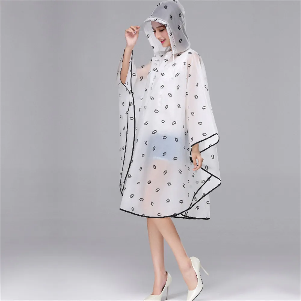 Cloak Raincoatの女性かわいいトレンチコートの女性の防水無料の呼吸レインコートポンチョスカパデチュウバチュバソロス