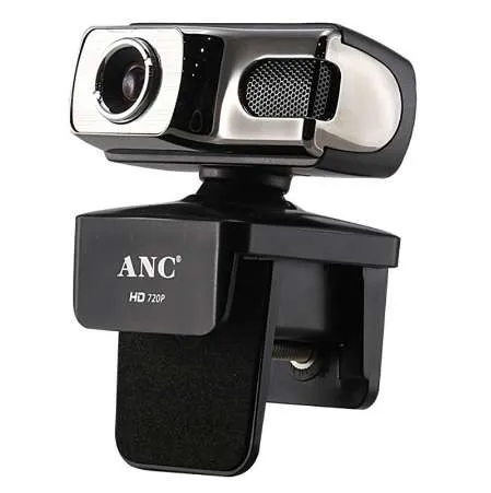 Aoni anc webcam HD 720P 12 Mega USB Веб-камера бесплатно Drive Smart TV Настольный компьютер Компьютер видео Ноутбук Ноута с микрофоном