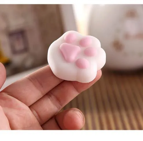 Squishy Stitch 2 Squishy Géants Patte De Chat - TPR Anti-Stress - Jouet Sensoriel Pour Enfants Et Adultes - Cadeau Détente Yoyo Squishy