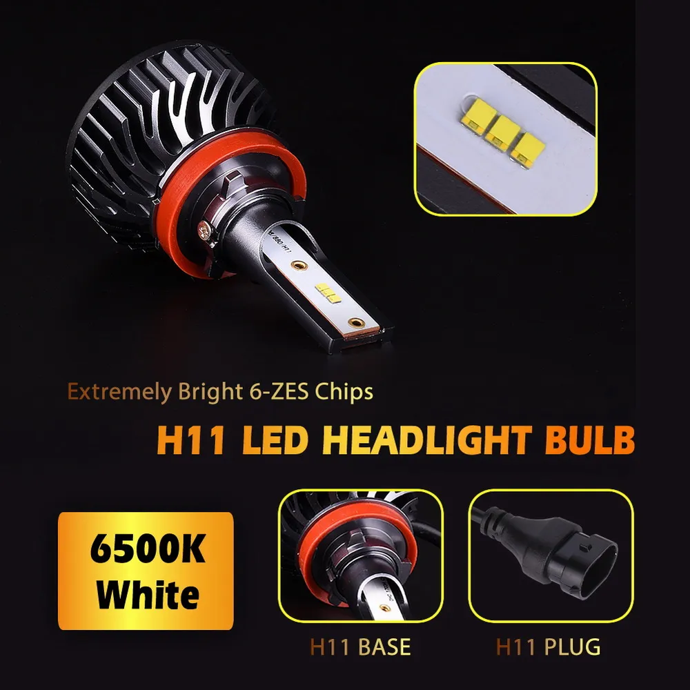 Ampoule de brouillard, 50w 6000k Voiture Ultra Bright Conversion Led Phare  Ampoule (lumière blanche)h1 Ampoule LED H1 Ampoule 24v H1 LED + LED H1  Ampoule H1 Fog Light Bulb