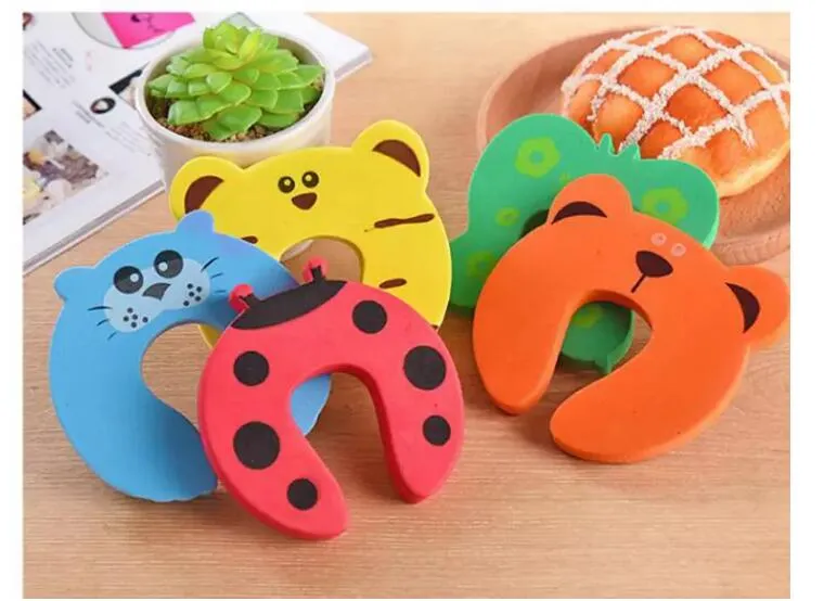 Cartoon Animaux Enfant Finger Finger Coin garde Bébé Serrures pour bébé Sécurité Protecteur Porte Shakper Kids Porte Cute Porte Arrêts