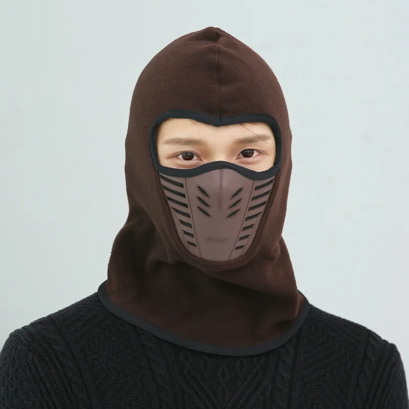 Bisiklet Bisiklet Kış Sıcak Boyun Yüz Maskesi Unisex Açık Maske Spor Termal Flanel CS Şapka Kayak Hood Kask Kapaklar 9 Renk Yeni Varış MK217