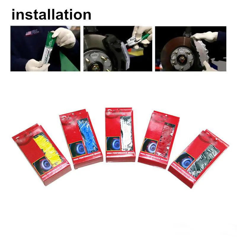 Premium L Size 3D Caliper Cover Kit For 18 Inch Tires Includes Brake