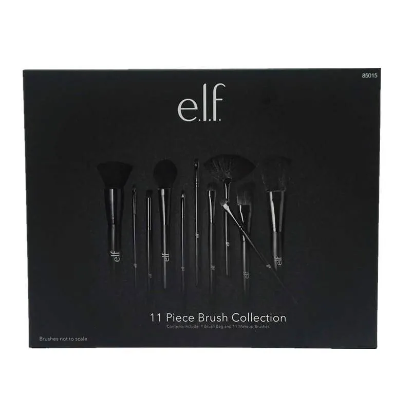 2018 set ELF Make -up Pinsel Set Face Creme Power Foundation Pinsel Mehrzweck -Schönheitskosmetikwerkzeugbürsten mit Box4949789