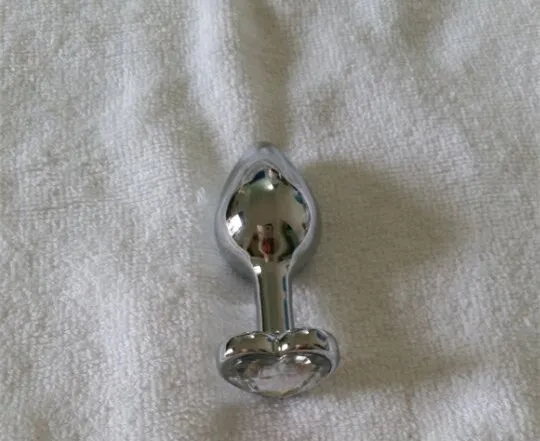 tumblr anal plug Heart Base Button Metal Butt Plug Anal Plug Sex... From Huacheng01, $3.16
