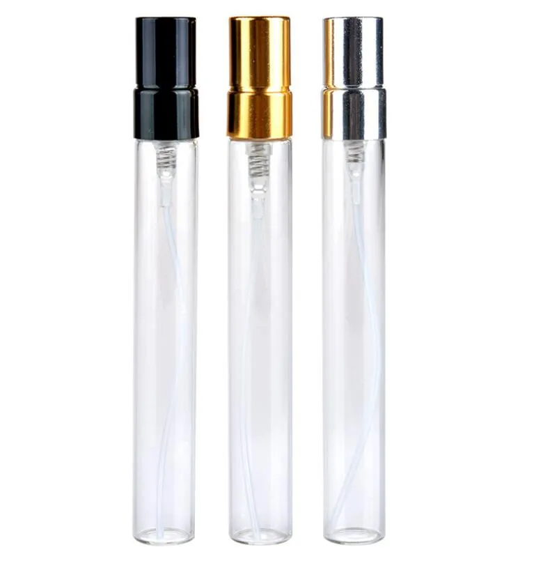 وفر الكثير عند شراء 10ml Perfume Spray Bottle 200pcs 10ml Glass Perfume  Bottle Empty Refillable Spray Bottle Small Parfume Atomizer Perfume Sample 
