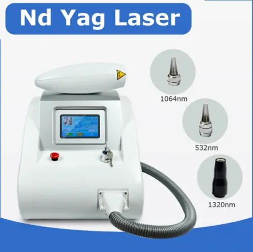 Machines de retrait de tatouage 2000MJ écran tactile Q commuté nd yag laser cicatrice acné retrait 1320nm 1064nm 532nm beauté