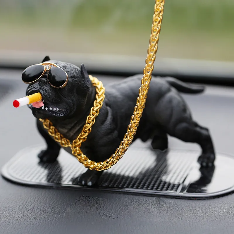 Auto Ornament Kreative Mini American Bully Hund Ornamente Kreative