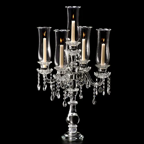 k9 crystal candelabra for wedding and event decor