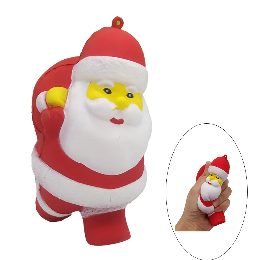 Kawaii Noel Baba Squishy Parfüm Noel Hediyesi Simülasyon Squishies Kokulu Sıkma Havalandırma Çocuk Oyuncakları