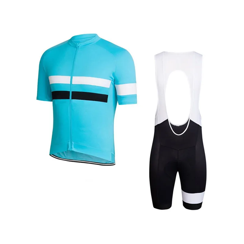 RAPHA チームサイクリング半袖ジャージ よだれかけ ショーツセット 2018 ホットセール新夏通気性速乾性 MTB バイク ropa ciclismo メンズ C1721