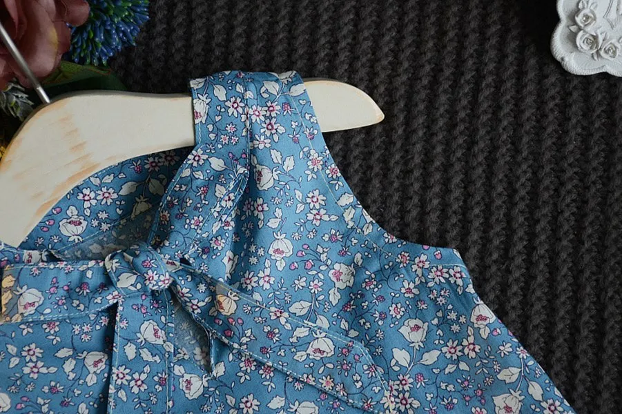 Fashion children girls outfits baby girls bow floral top Short set kids girls summer clothes suit child bow chiffon clothing6574153