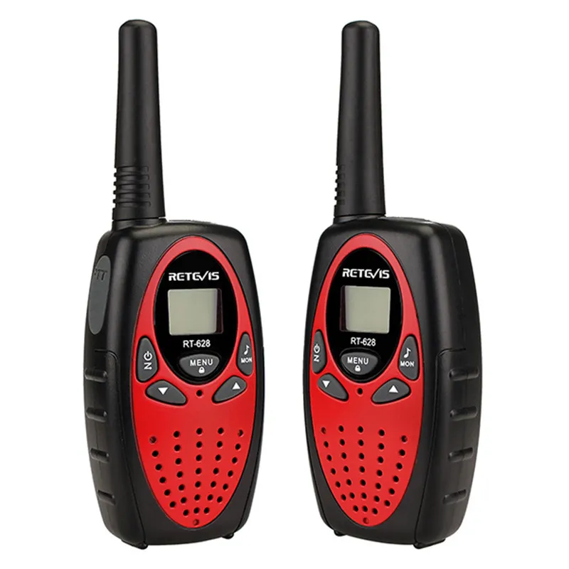 Retevis RT628 Walkie Talkie Crianças PMR446 PMR FRS Rádio PMR446 8 / 22CH VOX PTT Display LCD Crianças 2 Way Rádio Transceptor