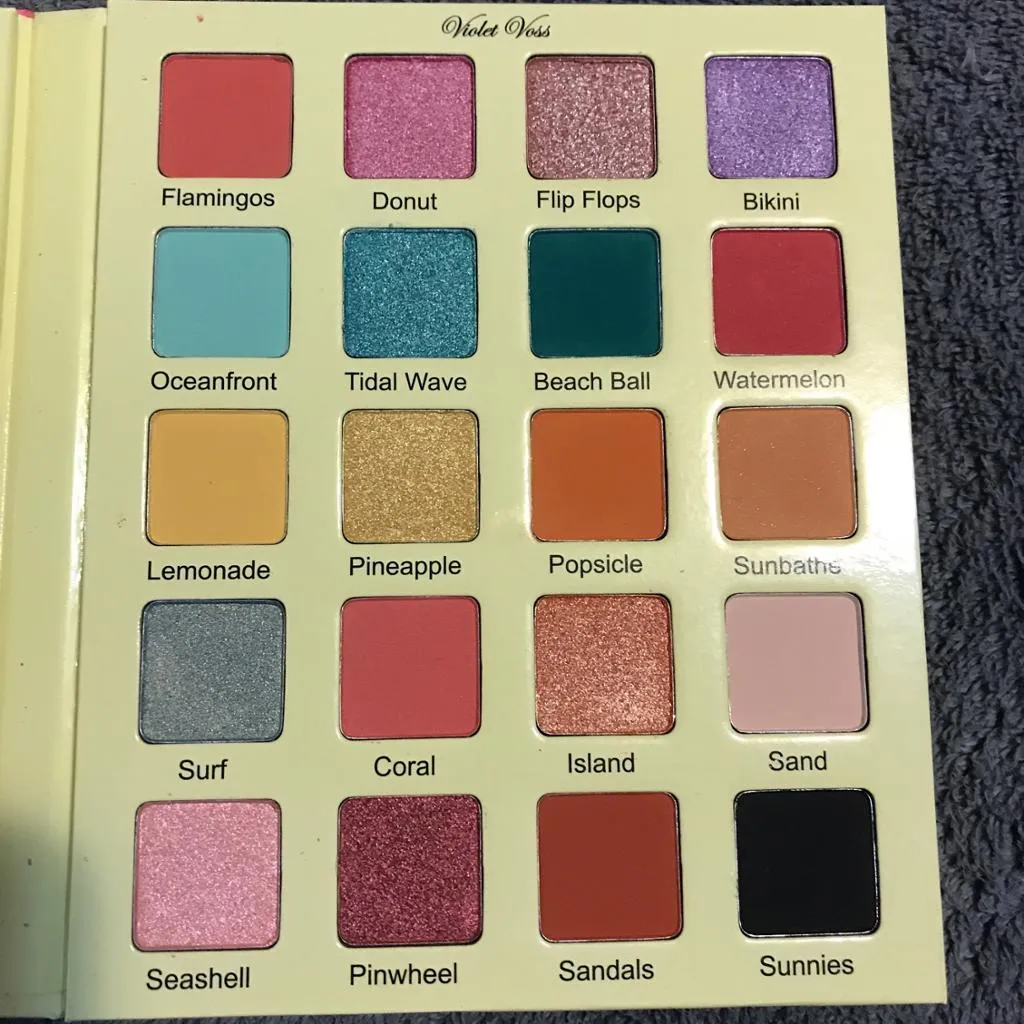 Violet Voss Flamingo Eyeshadow Palette 20 From Beautymall8515