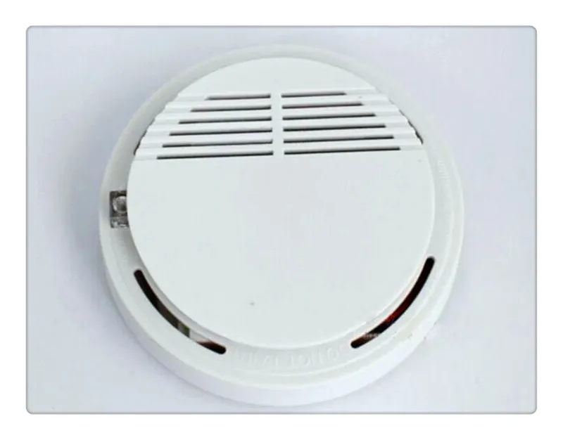 Großhandel Rauchmelder Version Weiß Home Security System Photoelektrische Unabhängige Rauchmelder Feueralarm