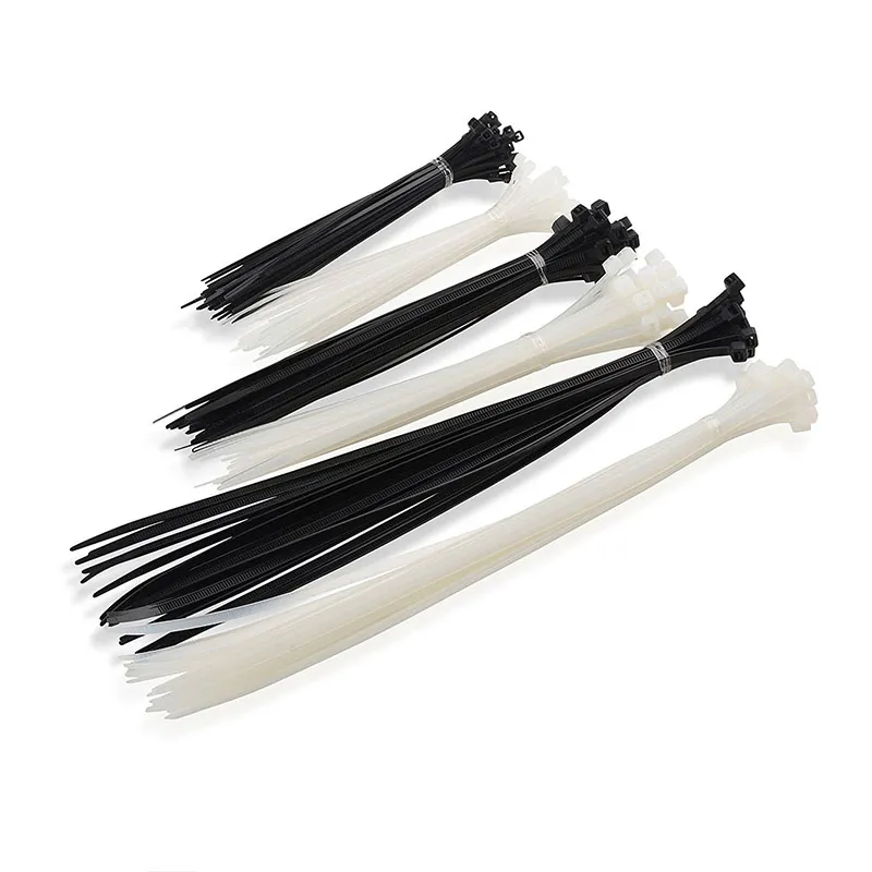 Self Locking Nylon Cable Tie Multi-Purpose Strong Wire Ties 3*165 3*180 4*100 100mm white black 4 inch Cables Ties