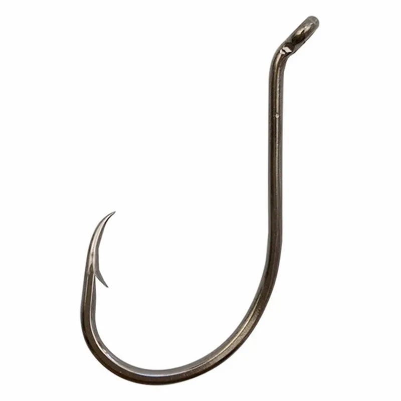8 Sizes 1 08 0 8299 Octopus Hook High Carbon Steel Barbed Fishing